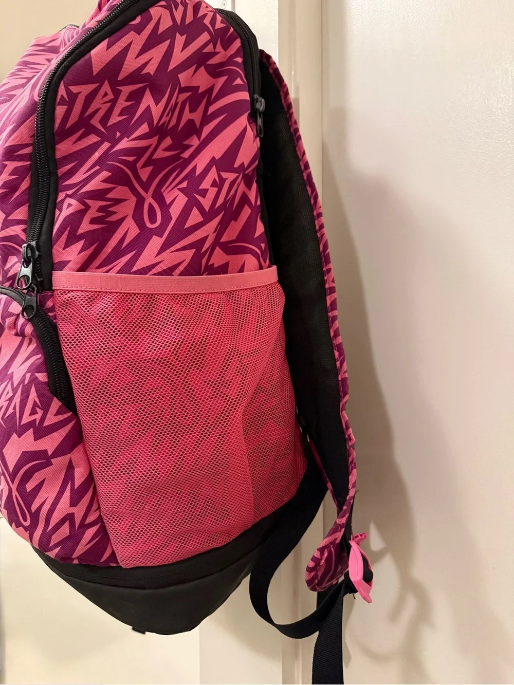 Nike Pink Graphic Backpack